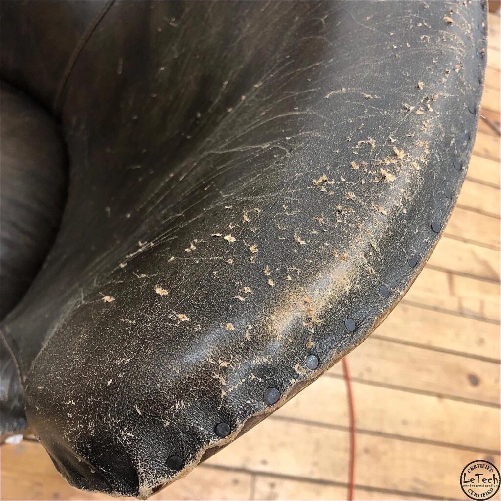 fix scratches on the leather chair