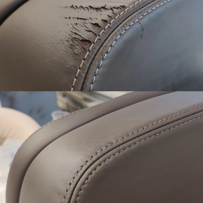 leather Restoration for Dental Chairs – Charlotte, NC